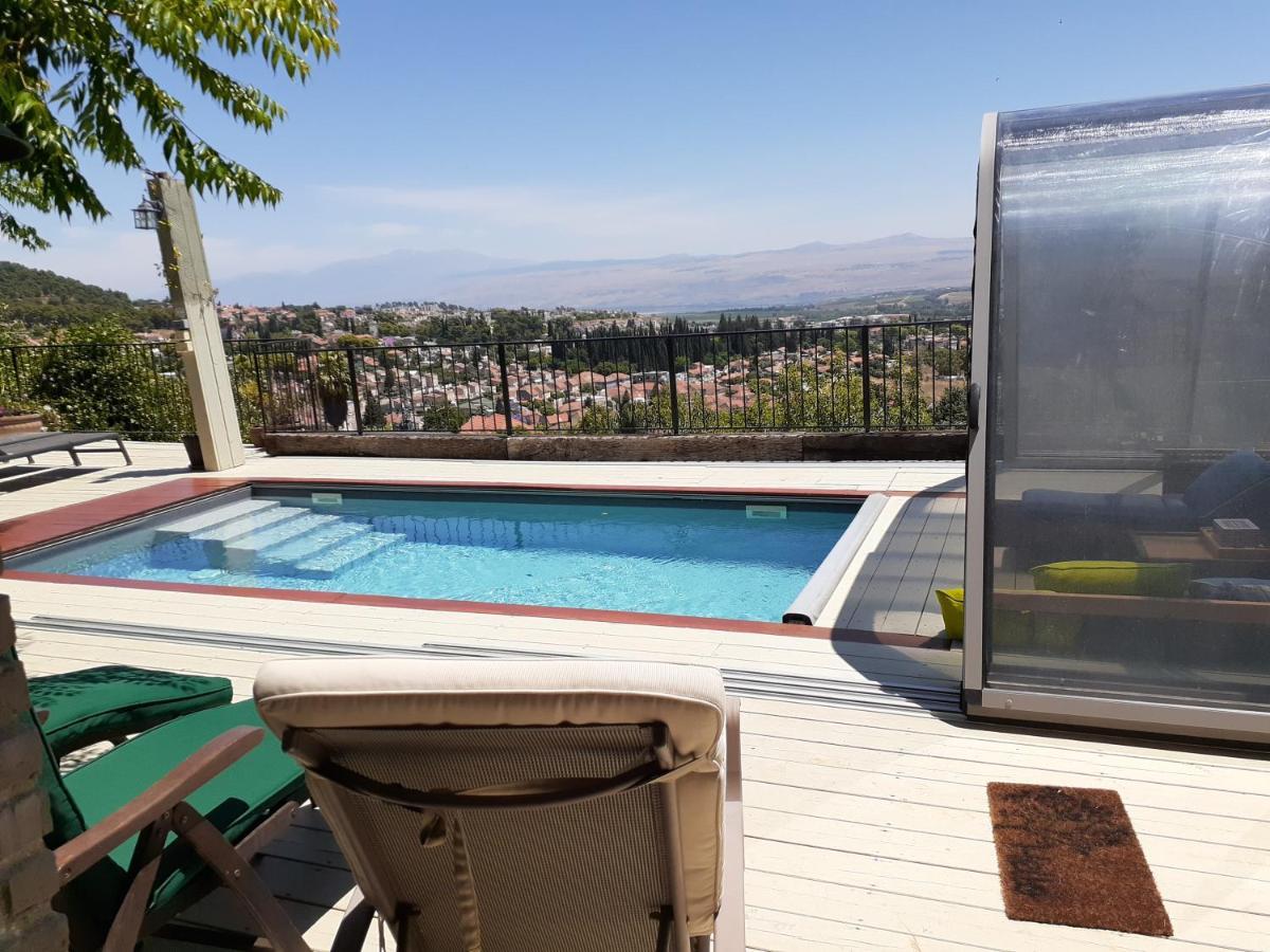 Villa Naomi'S Rosh Pinna Esterno foto